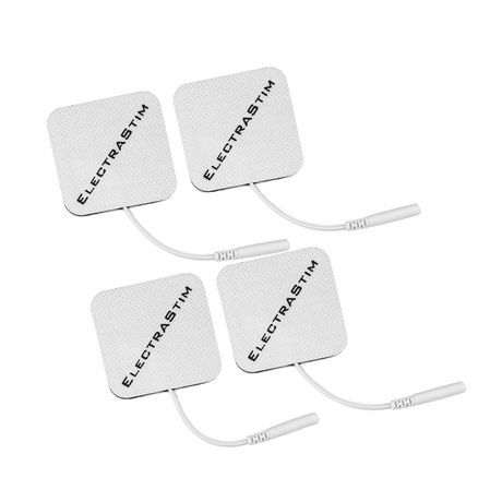 4x Square Self Adhesive Pads 5 x 5 cm