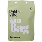Rabbit-Vibrator Schwarz 10,2 cm