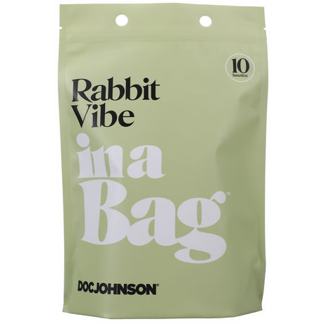 Rabbit-Vibrator Schwarz 10,2 cm