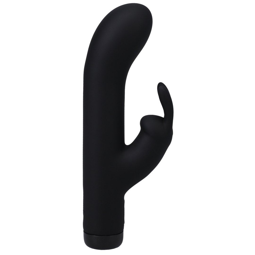 Rabbit-Vibrator Schwarz 10,2 cm