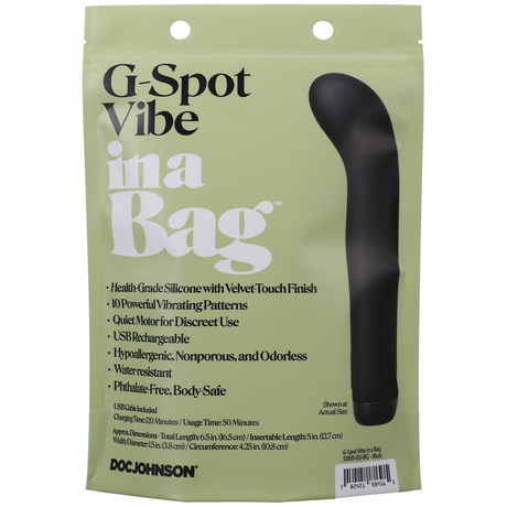 G-Punkt-Vibrator Schwarz 12 cm