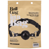 Ballknebel Schwarz 14 cm