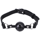 Ballknebel Schwarz 14 cm