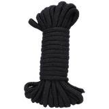 Bondage-Seil aus Baumwolle Schwarz 975,4 x Ø 0,6 cm