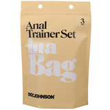 Anal-Trainer-Set Schwarz 12,1 cm