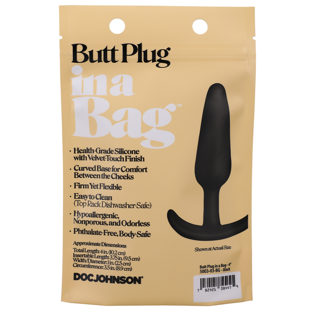 Analplug Schwarz 9,5 cm