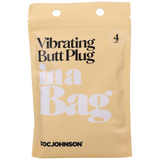 Analplug mit Vibration Schwarz 9,5 x Ø 2,5 cm