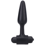 Analplug mit Vibration Schwarz 9,5 x Ø 2,5 cm