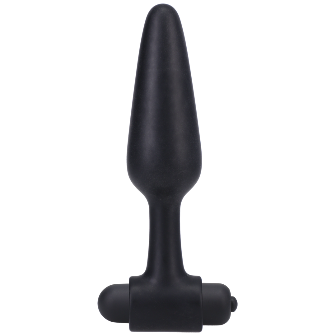 Analplug mit Vibration Schwarz 12,1 x Ø 3,2 cm