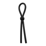 Penisring Billy the Ring aus Silikon verstellbar Schwarz