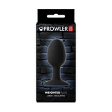 Analplug mit Gewicht Schwarz 11 x Ø 3,5 cm