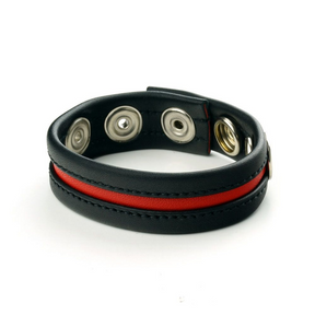 Penisring Cock Strap aus Leder 21 cm – Ansicht 3