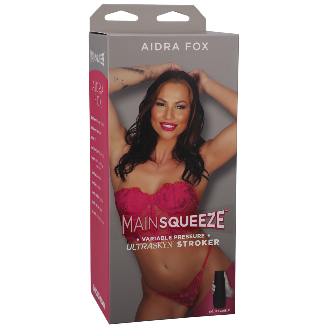Masturbator Aidra Fox Pussy Braun 22,2 x Ø 8,9 cm