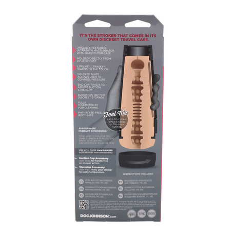 Masturbator Kylie Rocket Pussy Vanille 22,1 x Ø 8,4 cm
