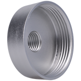 Sexmaschinen-Adapter Power Banger Silber Ø 5,1 cm