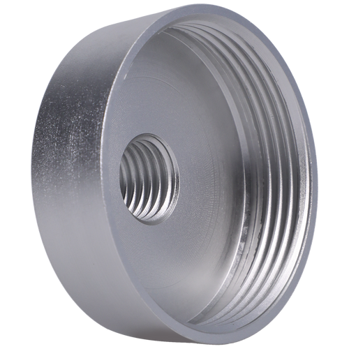 Sexmaschinen-Adapter Power Banger Silber Ø 5,1 cm