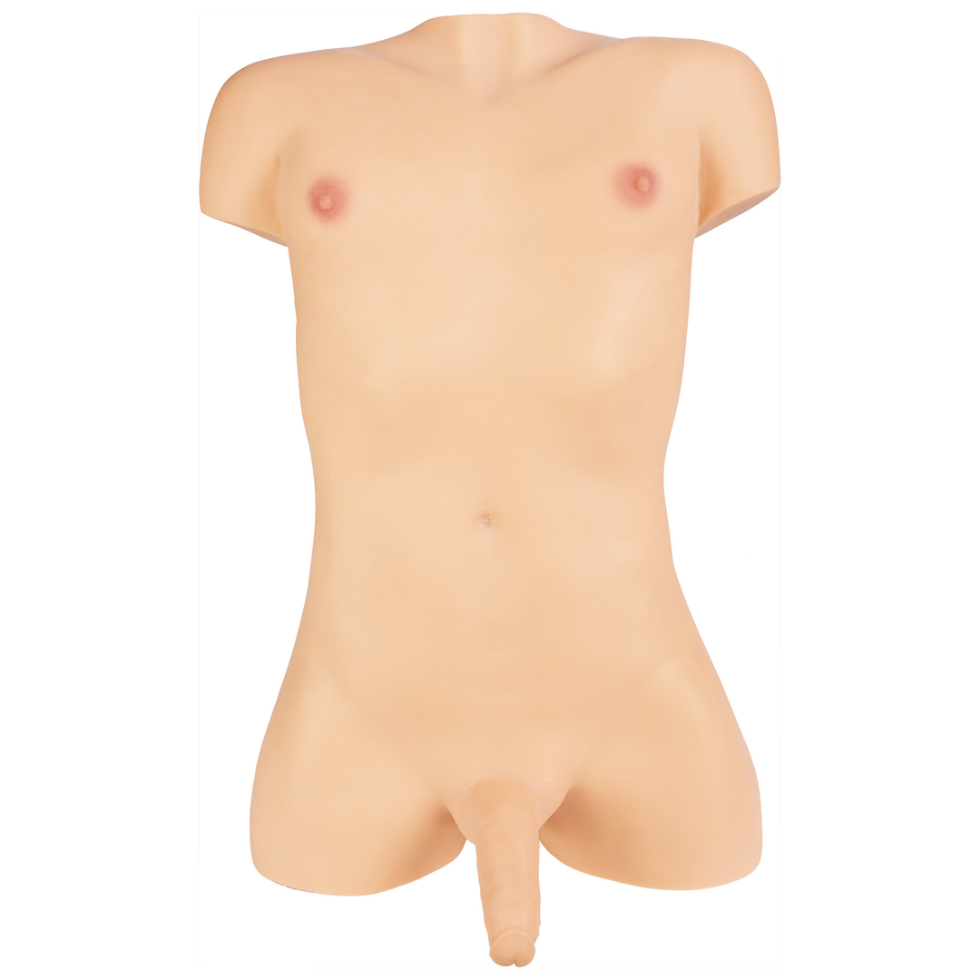 Liebespuppe Natalie Mars Transgirl Hautfarbe 66 cm