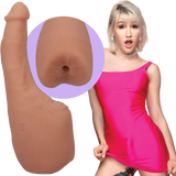 Dildo Lena Moon mit penetrierbarem Po Hautfarbe 11,4 x Ø 3,8 cm