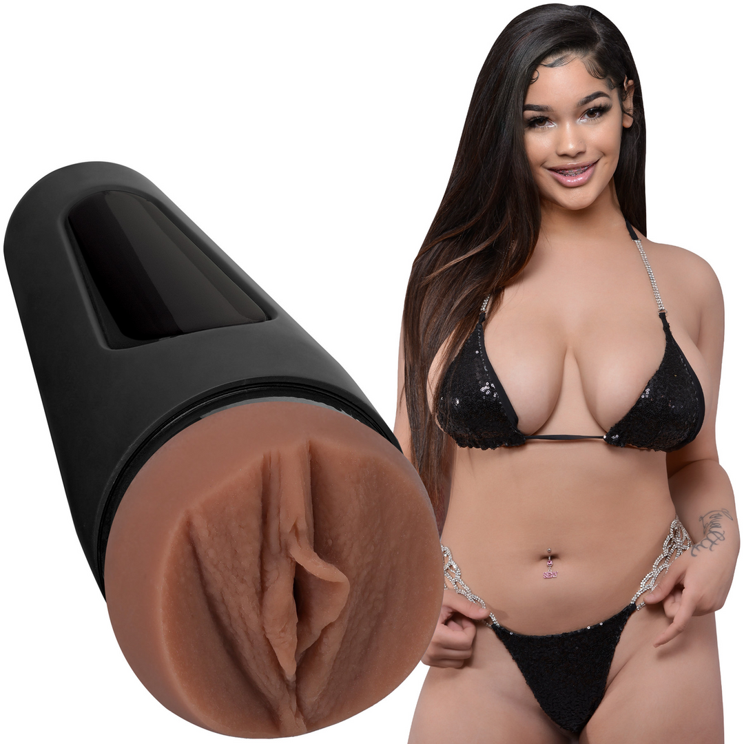 Masturbator GOSM Pussy Gelb 22,1 x Ø 8,4 cm