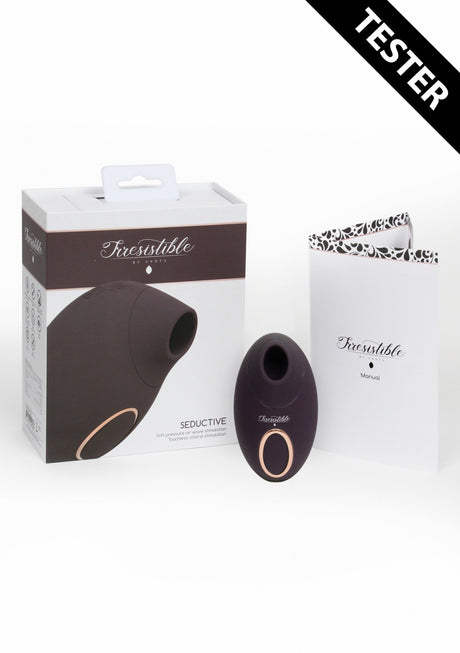 Auflegevibrator Seductive mit Akku Lila (Tester)