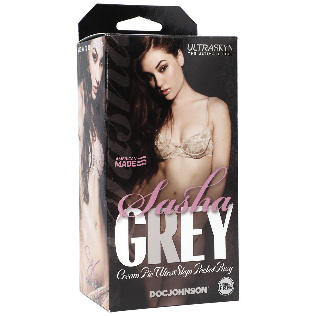Masturbator Doc Johnson Sasha Grey Cream Pie Natur 13,5 x Ø 6,6 cm – Ansicht 2