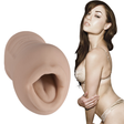 Masturbator Deepthroat Mund Hautfarbe 12,2 x Ø 7,4 cm