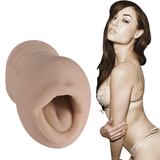 Masturbator Deepthroat Mund Hautfarbe 12,2 x Ø 7,4 cm