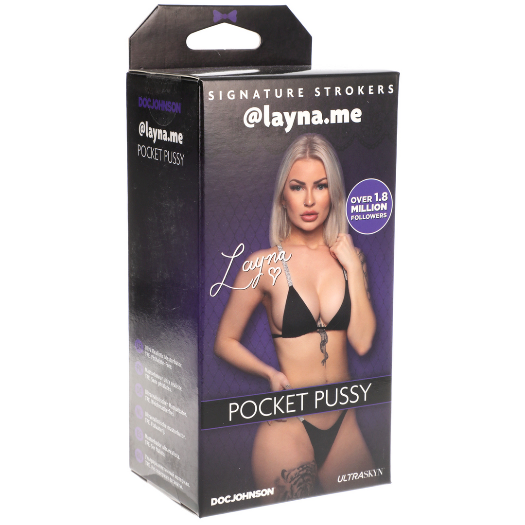 Masturbator GOSM Pocket Pussy Hautfarbe 15 x Ø 6,6 cm