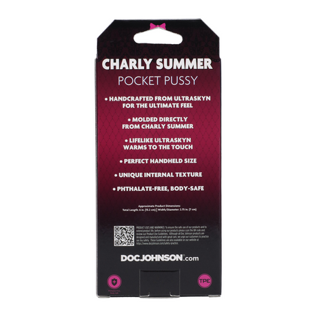 Masturbator Charly Summer Pussy Vanille 15,2 x Ø 6,6 cm