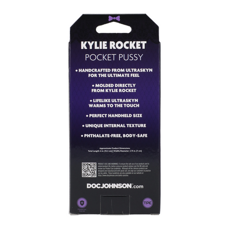 Masturbator Kylie Rocket Pussy Vanille 15 x Ø 6,6 cm