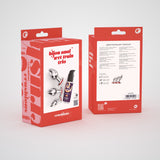 Analplug-Set Bijou Trio mit Gleitgel 50 ml Rot 6 x Ø 2,7 cm