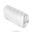 Masturbator Nautilus mit herausnehmbarem Vibrator Weiß 12,5 cm