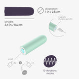 Vibro-Ei Quackers mit USB-Akku Mintgrün