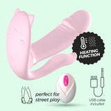 Vibrator Fritz mit Fernbedienung Pastellrosa