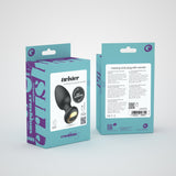 Analplug Twister mit Rotation und Fernbedienung Schwarz