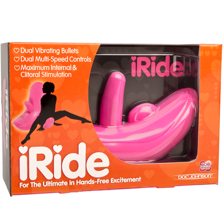 Vibrator iRide freihändig Pink 10,2 x Ø 4,1 cm