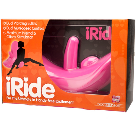 Vibrator iRide freihändig Pink 10,2 x Ø 4,1 cm