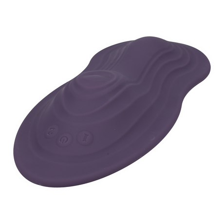 Sexmaschine iRide Throb mit Akku und Fernbedienung Violett 22,2 x Ø 9,1 cm