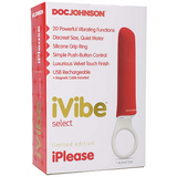 Mini-Vibrator iPlease Rot 8,9 x Ø 2,5 cm