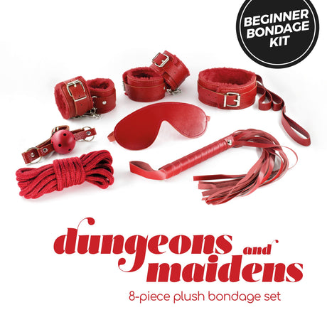 Fesselset Dungeons & Maidens Rot