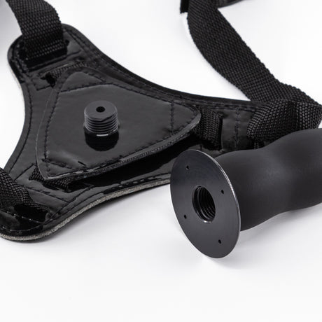 Strap-on Snapper Schwarz