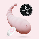 Vibro-Ei Cocoon mit Akku und Fernbedienung Rosa