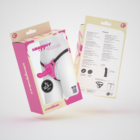 Strap-on Snapper Schwarz Modell 2