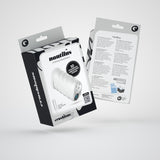 Masturbator Nautilus mit herausnehmbarem Vibro-Ei Weiß