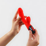 Rabbit-Vibrator Dare Dong mit Akku Schwarz