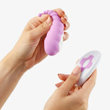 Vibro-Ei Cocoon mit Akku und Fernbedienung Lila