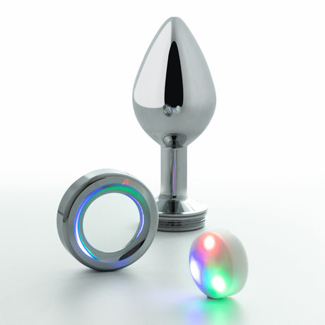 Analplug Borealis mit LED 7 x Ø 3,2 cm