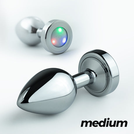 Analplug Borealis mit LED 7 x Ø 3,2 cm