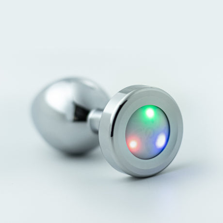 Analplug Borealis mit LED 5,7 x Ø 2,7 cm