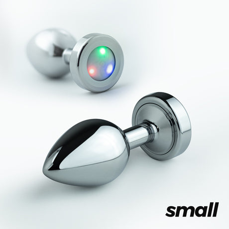 Analplug Borealis mit LED 5,7 x Ø 2,7 cm